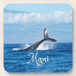 Dessous-de-verre Maui Hawaii Ocean Whale Tail