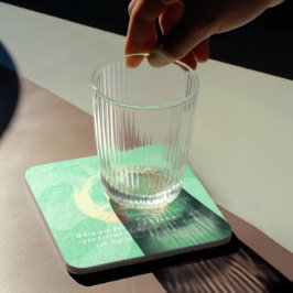 Dessous-de-verre Méditation de l'instructeur de yoga Pose Zen OM Ci