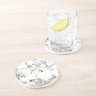 Dessous de verre - Mélons à vendre