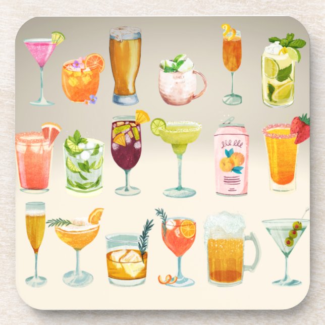 Dessous-de-verre Menu Barre (Devant)