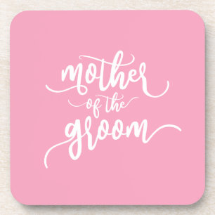 Dessous-de-verre Mère de la calligraphie Mariage Groom   DESSOUS DE