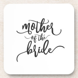 Dessous-de-verre Mère de la Mariage mariée Calligraphie | DESSOUS D