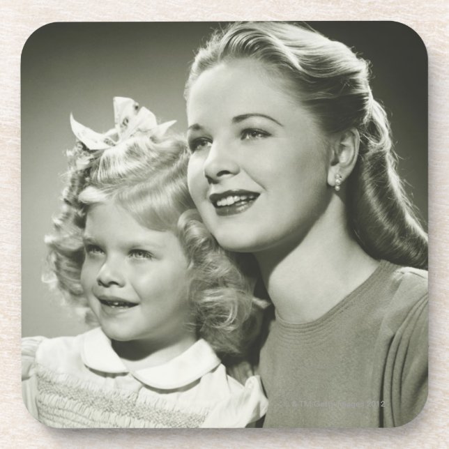 Dessous-de-verre Mère et fille (Devant)