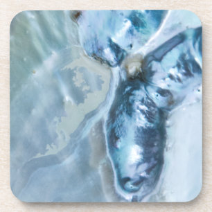 Dessous-de-verre Mère perle malaisienne sauvage