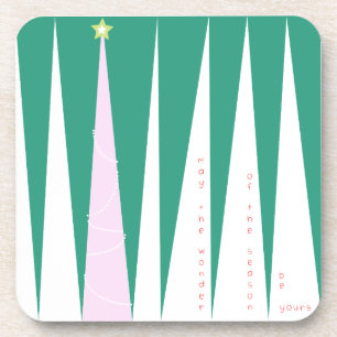 Dessous-de-verre Merveilleuse de la saison Arbre de Noël