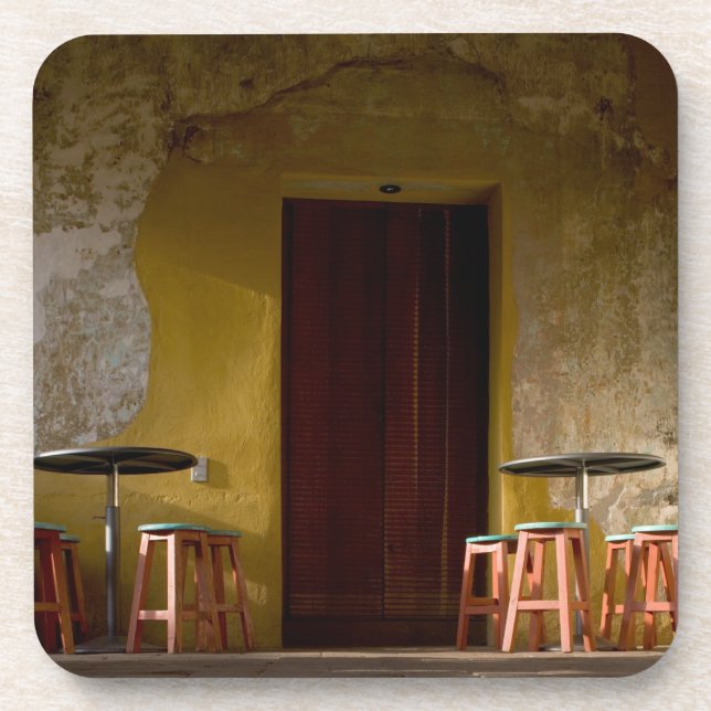 Dessous-de-verre Mexique, Oaxaca, balcon ensoleillé de l'après-midi (Devant)