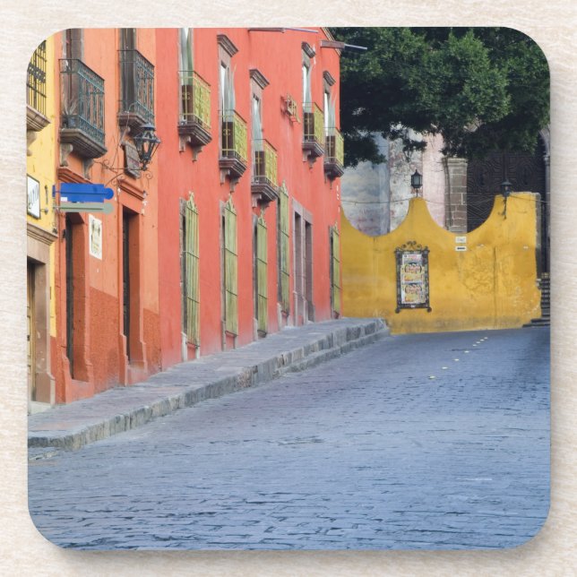Dessous-de-verre Mexique, San Miguel de Allende, Homes le long (Devant)