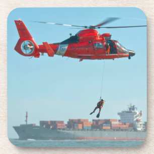 DESSOUS-DE-VERRE MH-65 DAUPHIN
