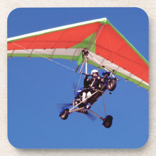 Dessous-de-verre Microlight Flying In Sky, Western Cape