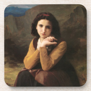 Dessous-de-verre Mignon Innocence d'une adolescente, Bouguereau