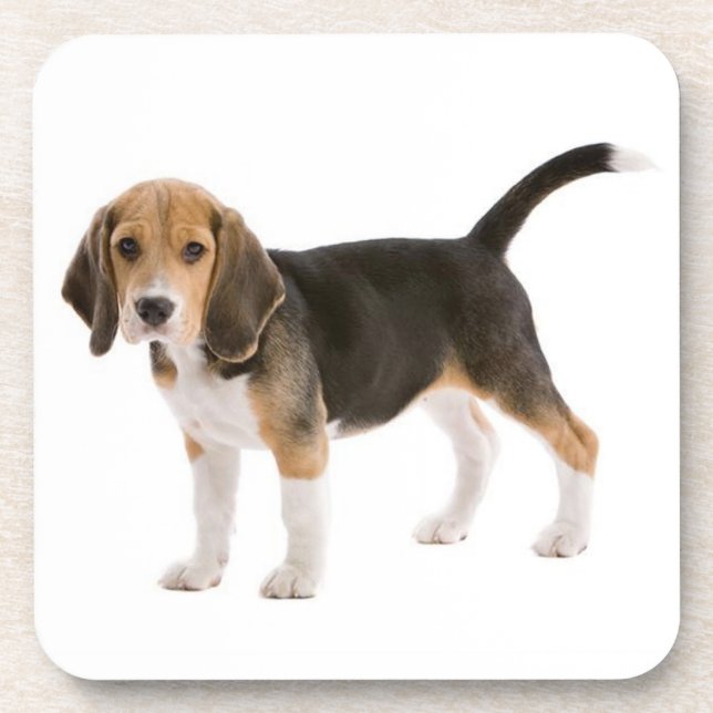 Dessous-de-verre Mignonne Beagle Maman Amoureux des chiens Chiot Pa (Devant)