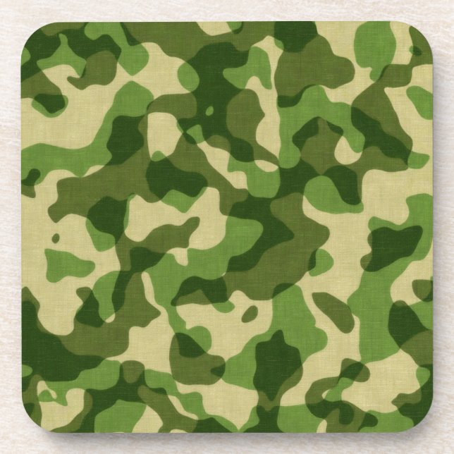 Dessous-de-verre militaire-camouflage-motif (Devant)