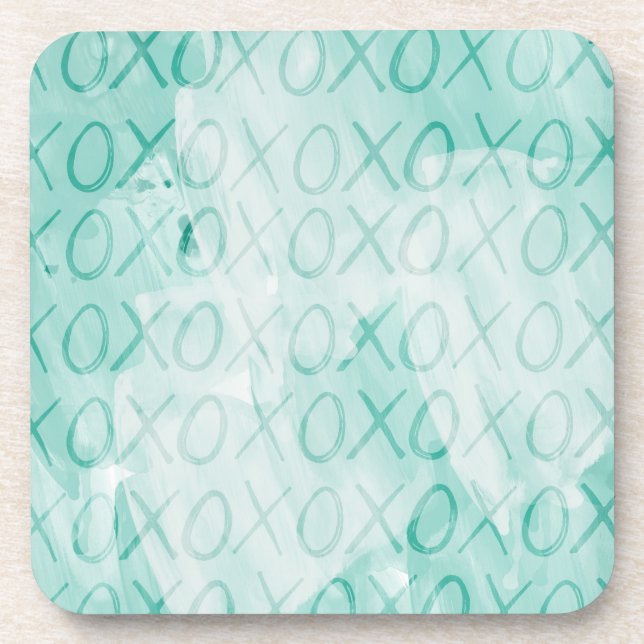 Dessous-de-verre Mint XOXO Love (Devant)