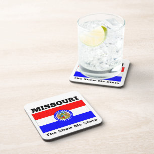 Dessous-de-verre Missouri, l'État qui montre du doigt,