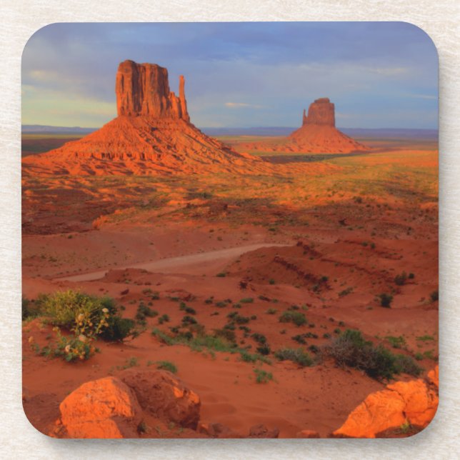 Dessous-de-verre Mittens, Monument valley, AZ (Devant)