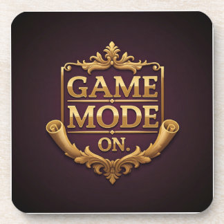 Dessous-de-verre Mode jeu activé