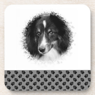 Dessous-de-verre Modèle photo animal de compagnie personnalisé et p