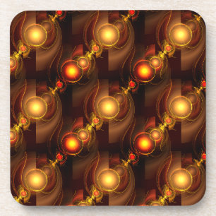 Dessous-de-verre Moderne Élégant Bohème Abstrait Motif Artistique e