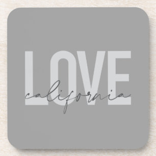 Dessous-de-verre Moderne, urbain, tendance, design cool Love Califo