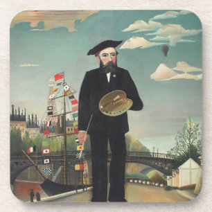 Dessous-de-verre Moi-même, Portrait-Paysage, 1890, Henri Rousseau