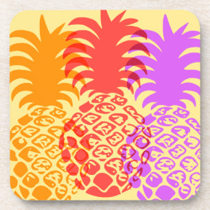 Dessous-de-verre Momona Pineapple Hawaiian Tropical