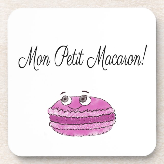 Dessous-de-verre Mon Petit Macaron (Devant)