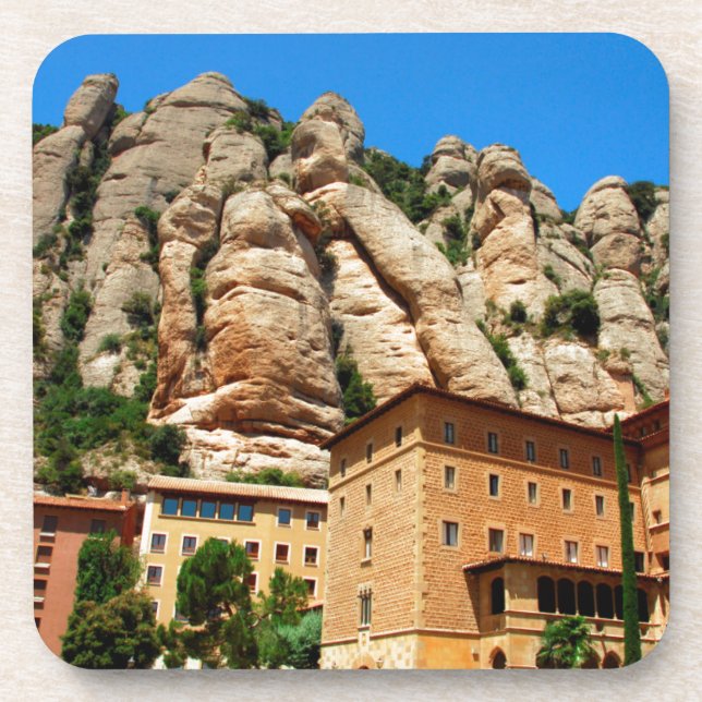 Dessous-de-verre Monastère de Montserrat, Catalogne, Espagne (Devant)