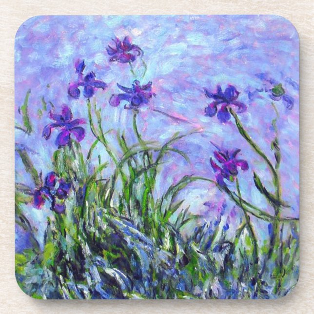 Dessous-de-verre Monet Lilac Irises (Devant)