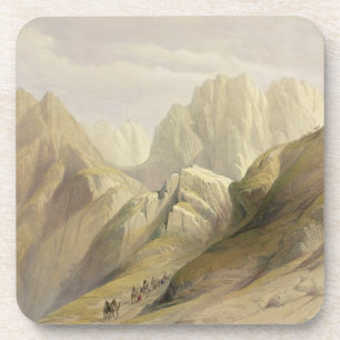Dessous-de-verre Montée de la chaîne inférieure de Sinai, le 18