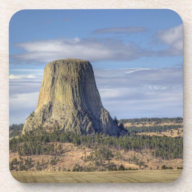Dessous-de-verre Monument national de Devils Tower (Devant)