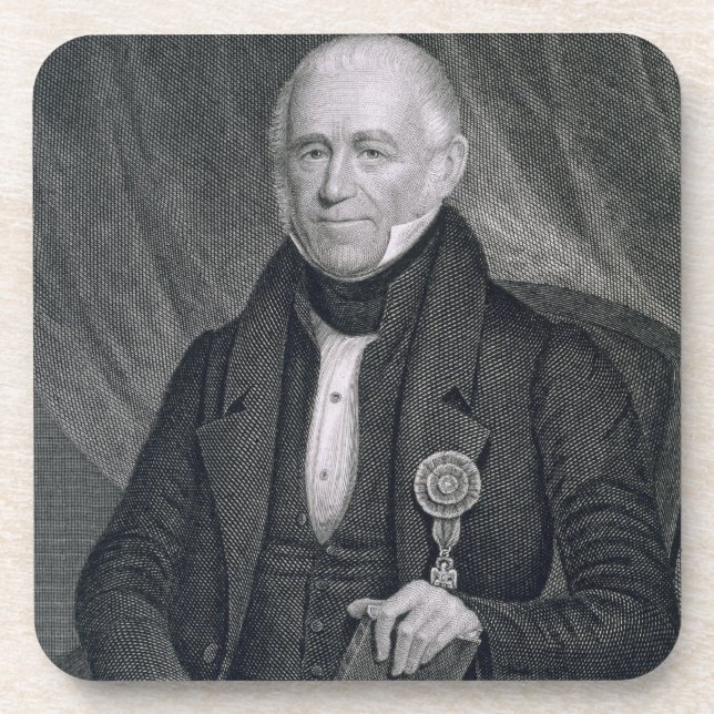Dessous-de-verre Morgan Lewis, gravé par brun Durand (1796 de (Devant)