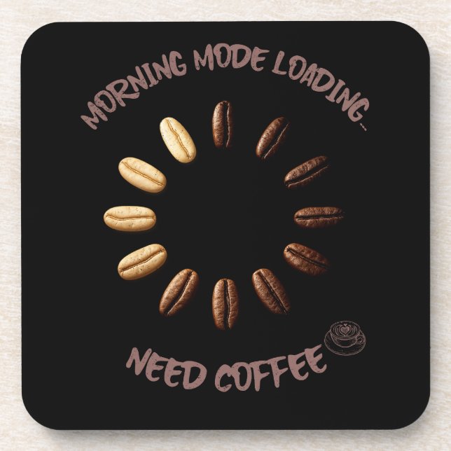 Dessous-de-verre Morning Mode Loading Coaster (Devant)