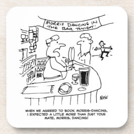 Dessous-de-verre Morris Dancing in Pub. Danse Morris traditionnelle