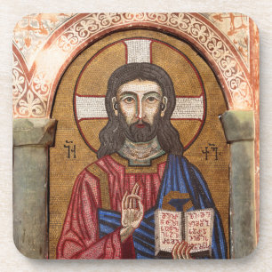 Dessous-de-verre Mosaïque ancienne de Jésus