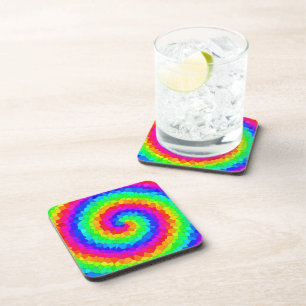 Dessous-de-verre Mosaïque arc-en-ciel