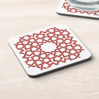 Dessous de verre Mosaïque marocaine rouge MAMLUK