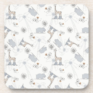 Dessous-de-verre motif 2 de griffonnage