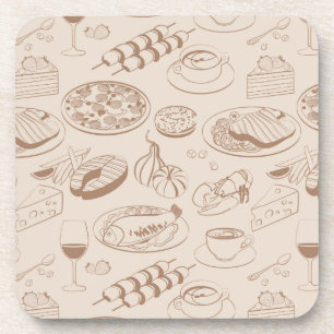 Dessous-de-verre Motif 3 de nourriture