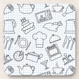 Dessous-de-verre Motif 4 de cuisine