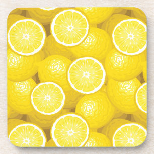 Dessous-de-verre Motif au citron 2