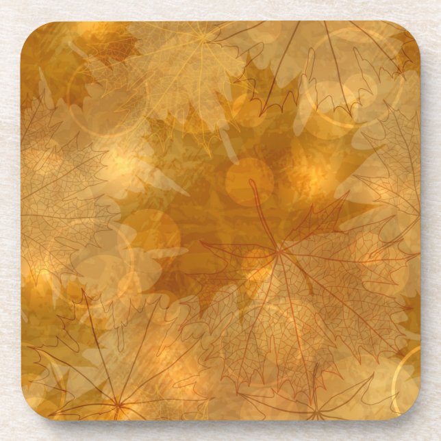 Dessous-de-verre Motif automne (Devant)