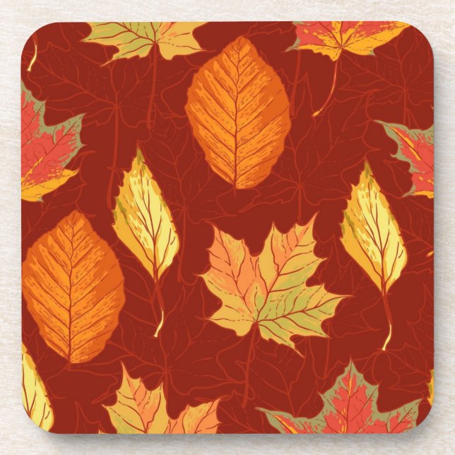 Dessous-de-verre Motif automne (Devant)