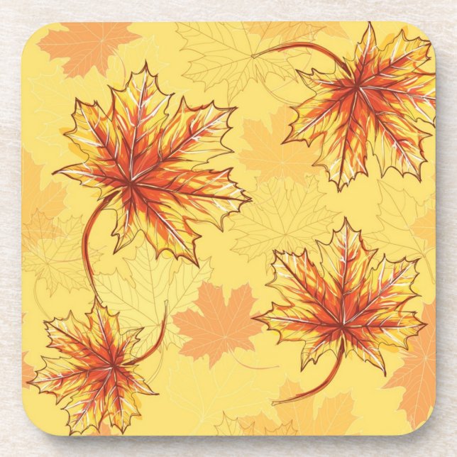 Dessous-de-verre Motif automne (Devant)