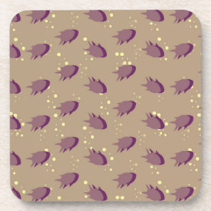 Dessous-de-verre motif avec des poissons