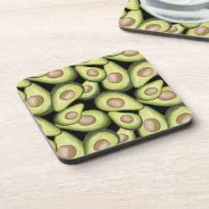 Dessous-de-verre Motif Avocado de légumes frais et gourmet