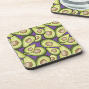 Dessous-de-verre Motif Avocado de légumes frais et gourmet