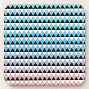 Dessous-de-verre Motif aztèque tribal d'Ombre