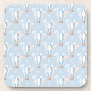Dessous-de-verre Motif Ballons Bleus