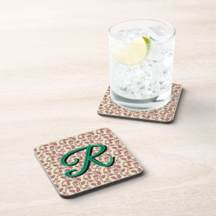 Dessous-de-verre Motif botanique personnalisé et sur mesure 