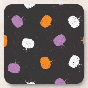 Dessous-de-verre motif citrouille